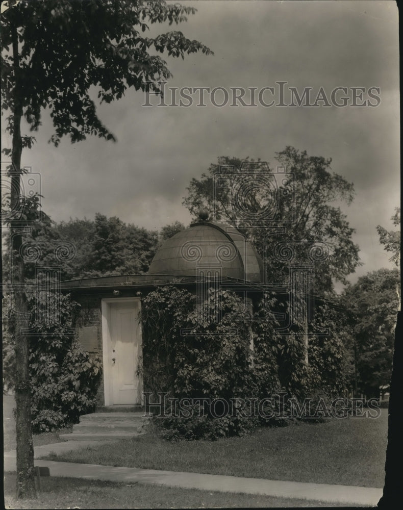 1961 Press Photo Observatory inside the Western Reserve Academy- Historic Images