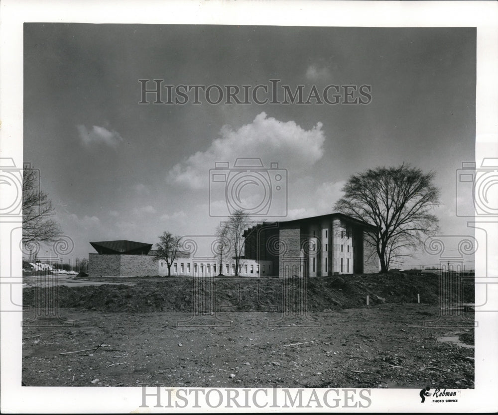 1965 Press Photo Fairmount Temple- Historic Images