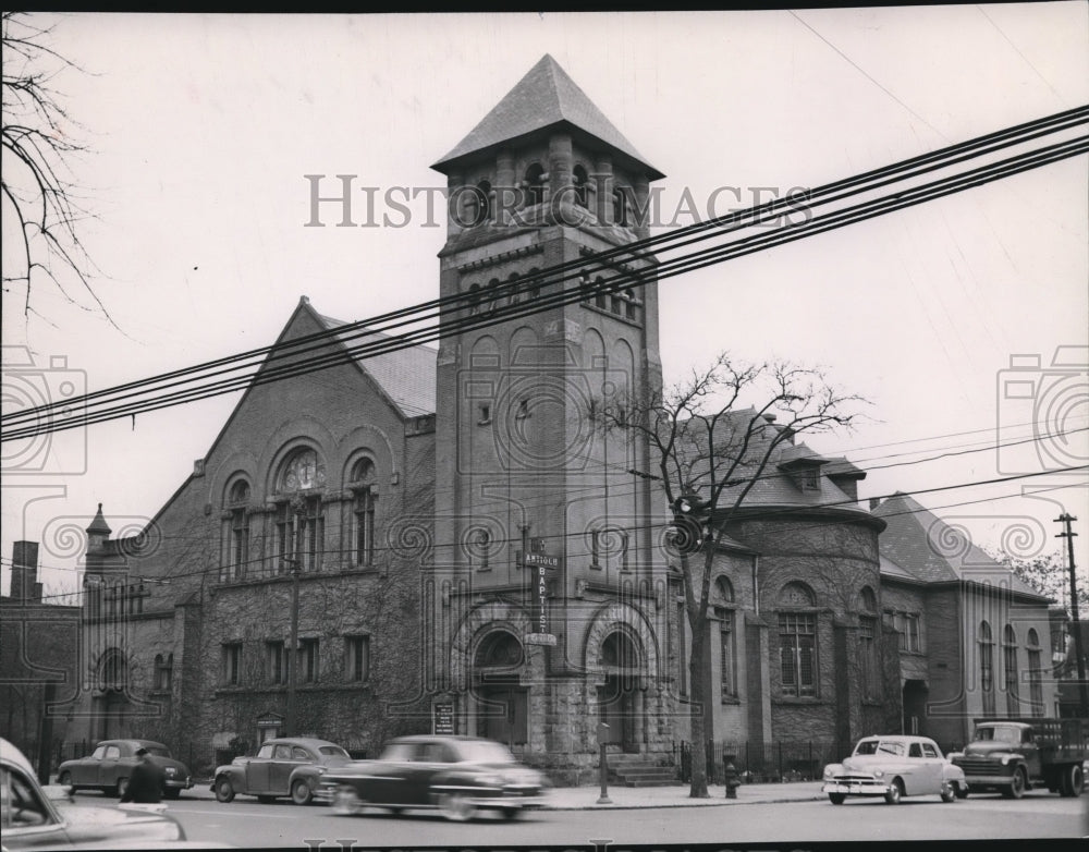 1953 Press Photo The 50th Anniversary of Antioch Baptist Church with Dr. MC Kinn- Historic Images