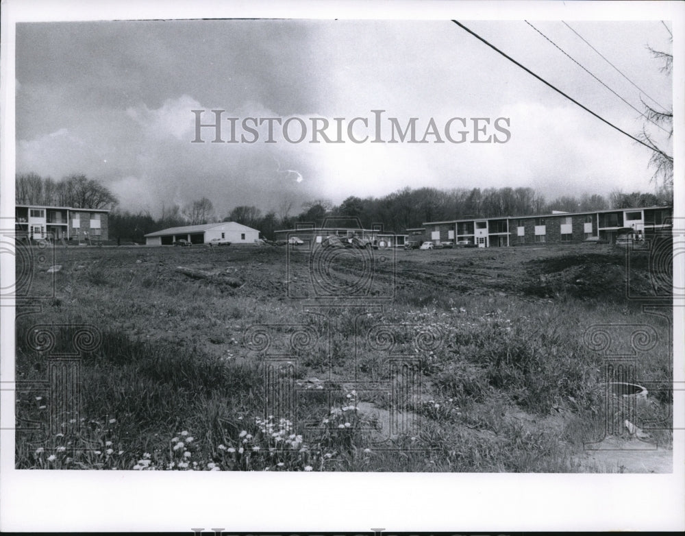 1968 Press Photo Maple Manor Apartments Chardon - Historic Images