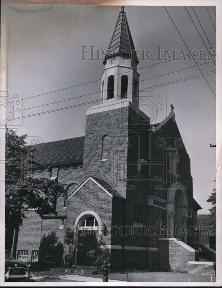 1952 Press Photo St Barbara Church, 1505 Denison - cva87192- Historic Images