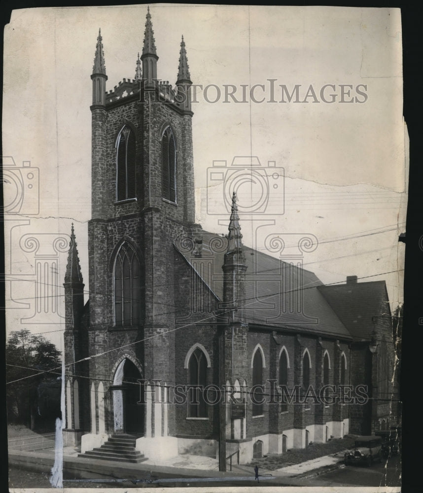 1930 Press Photo St. John&#39;s Church- Historic Images