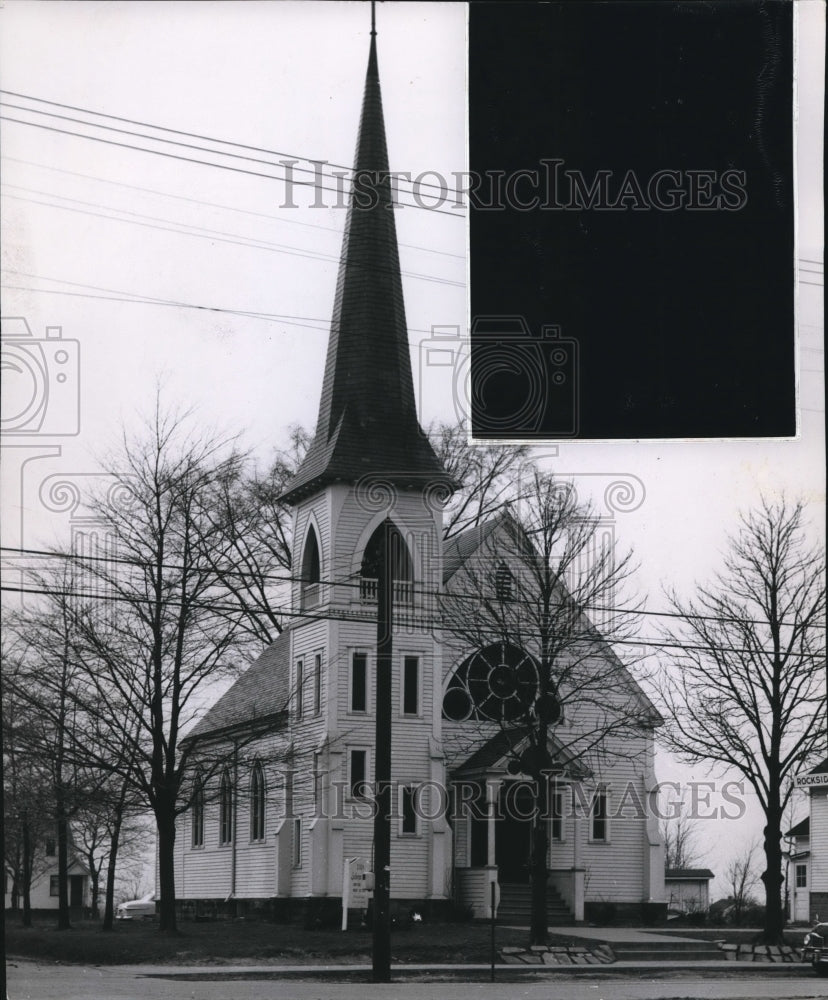 1955 Press Photo 75th anniversary celebration of Zion Lutheran Church- Historic Images