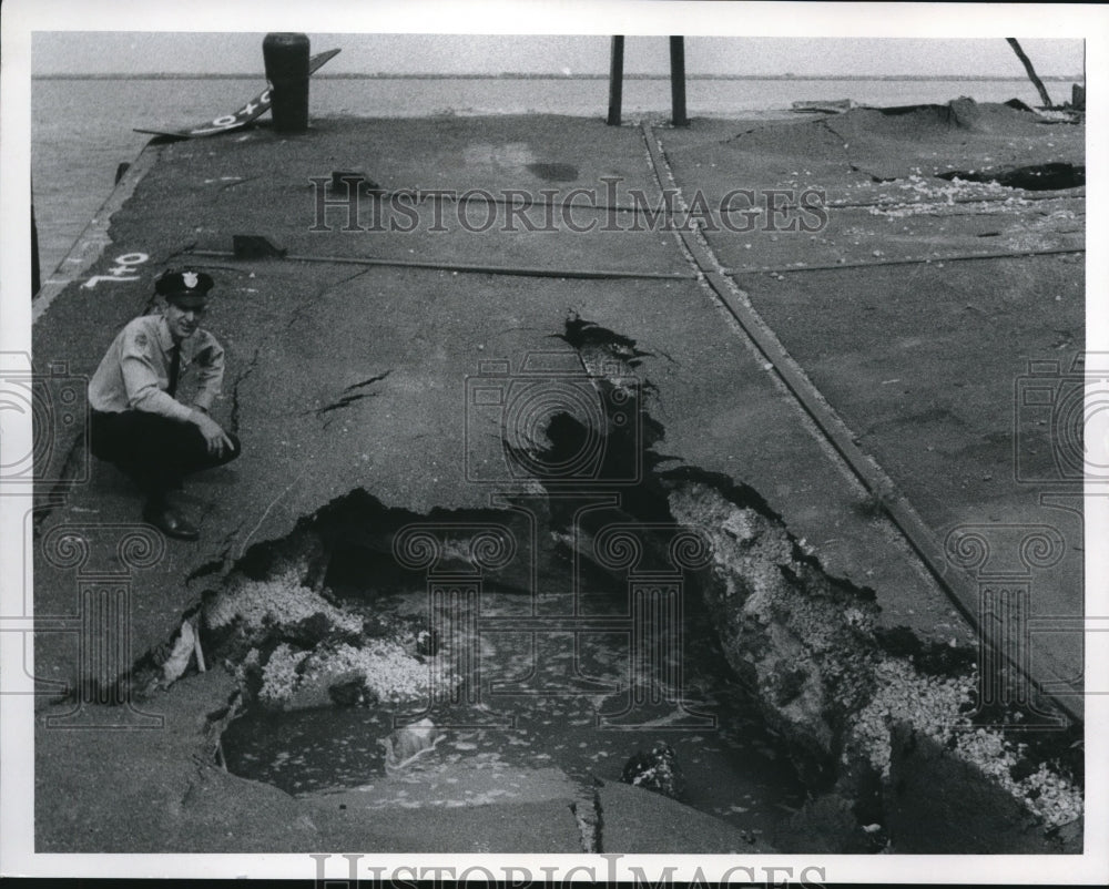 1968 Press Photo Pier at Lederer Terminal- Historic Images