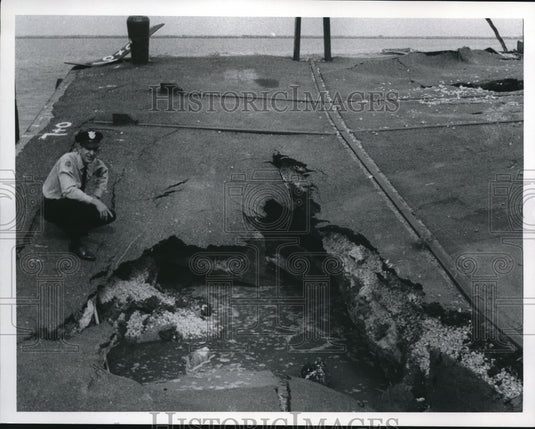 1968 Press Photo Pier at Lederer Terminal- Historic Images