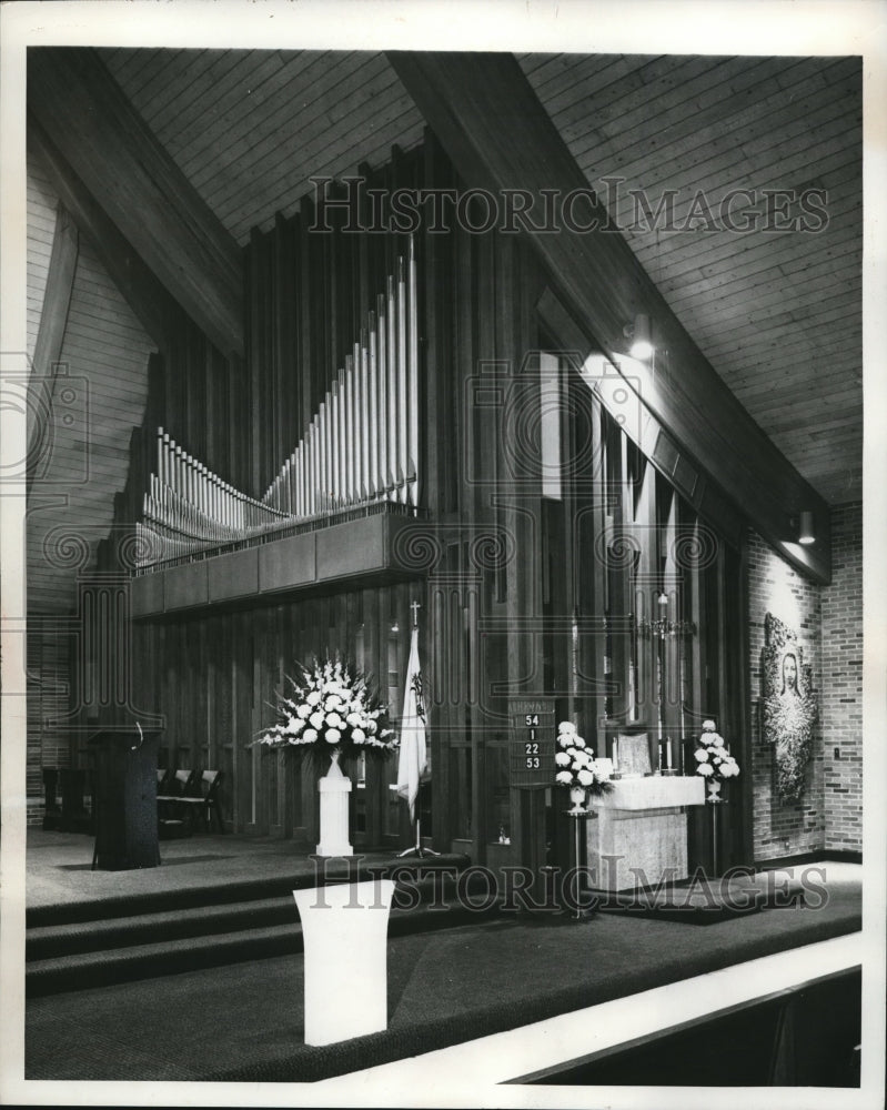 1970 Press Photo St. William Church, 260 Forestview Euclid Ohio- Historic Images