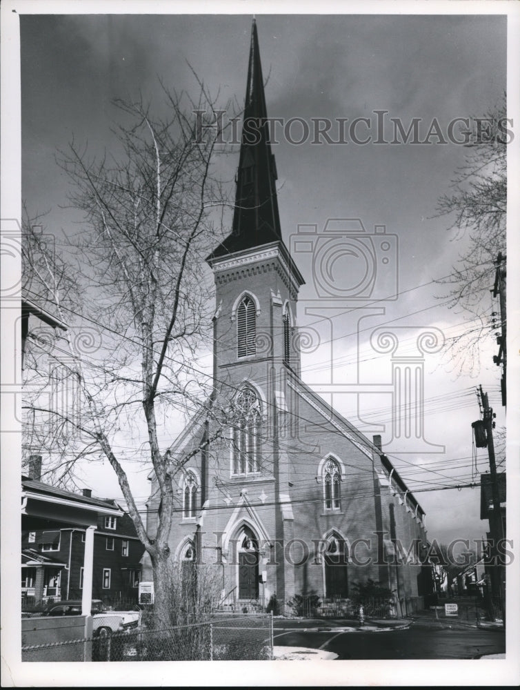 1963 Press Photo Trinity Evangelical Lutheran Church- Historic Images