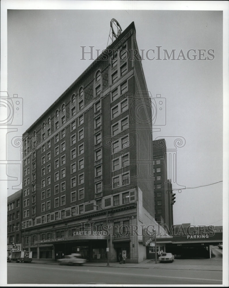 1969 Press Photo Carter Hotel- Historic Images