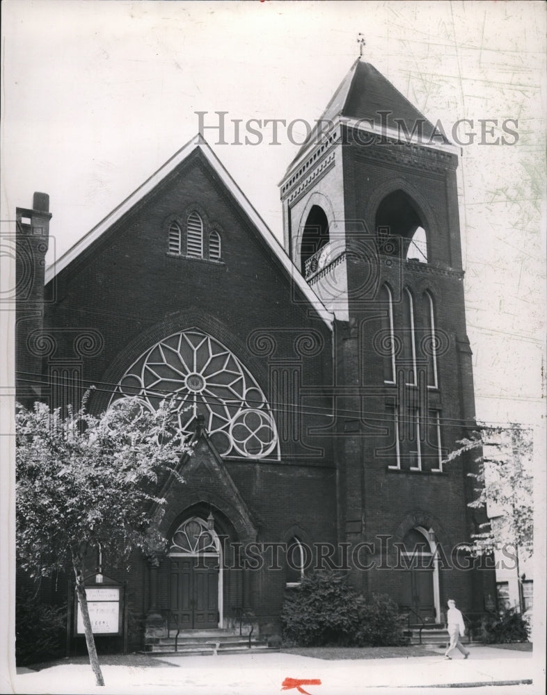 1955 Press Photo St. Paul Lutheran Church- Historic Images