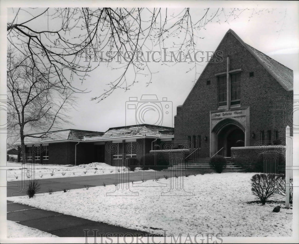 1965 Press Photo New Christian Education Unit at Hope Lutheran Church- Historic Images