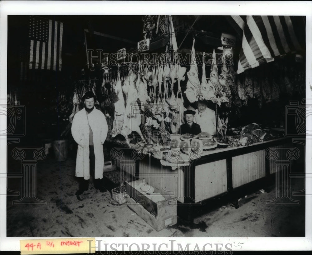 1992 Press Photo The original Central Market in the 1920s- Historic Images