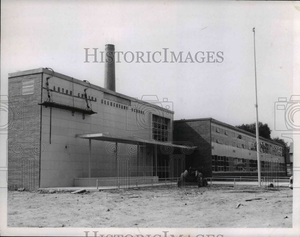 1959 Press Photo Anton Griona Elementary School- Historic Images