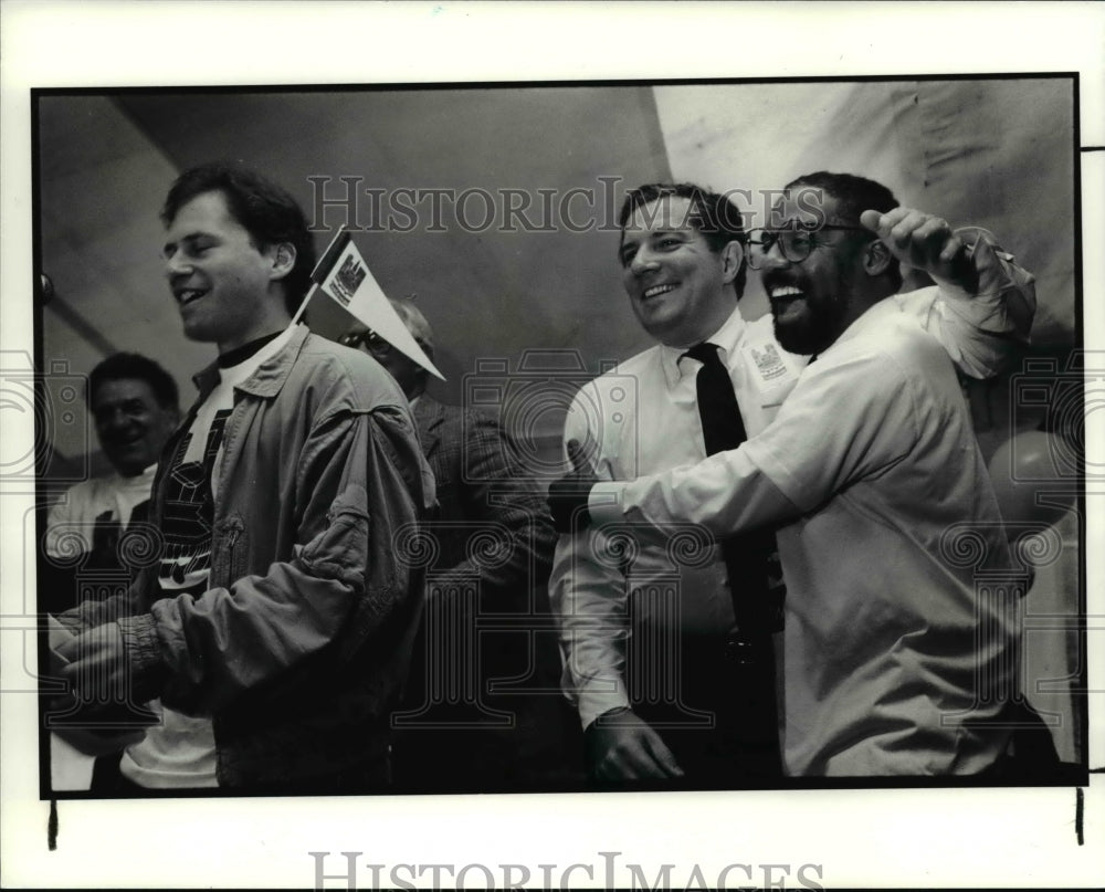 1990 Press Photo Gateway Party in the Park- Historic Images