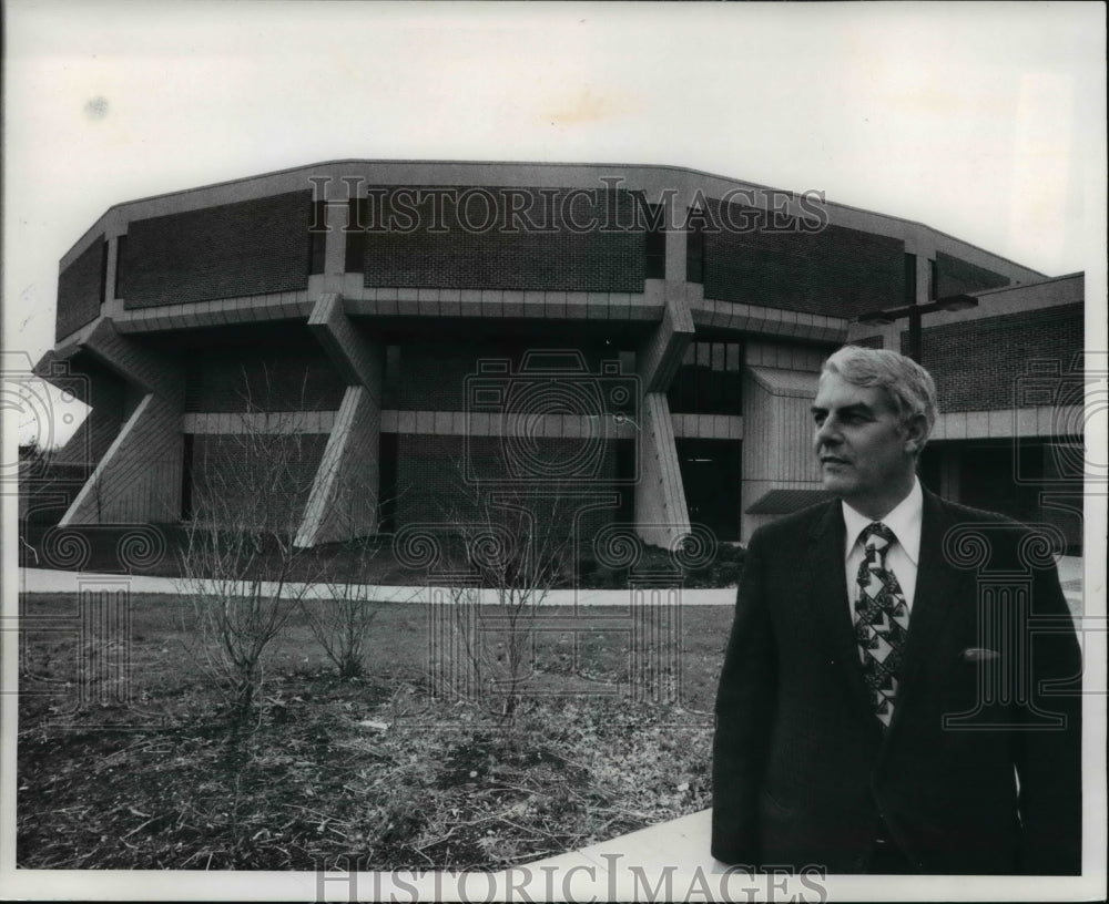 1973 Press Photo Maple Heights High School Media-Athletic Complex- Historic Images