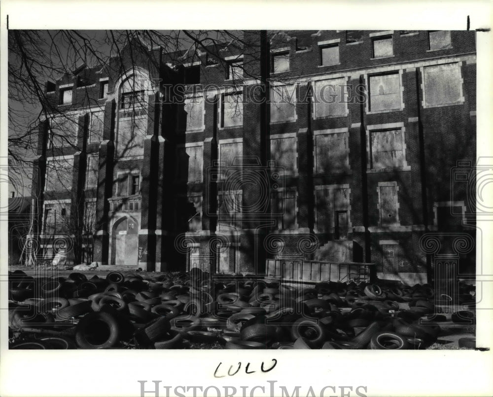 1991 Press Photo LuLu Diehl Junior High, 1325 Ansel Rd.- Historic Images