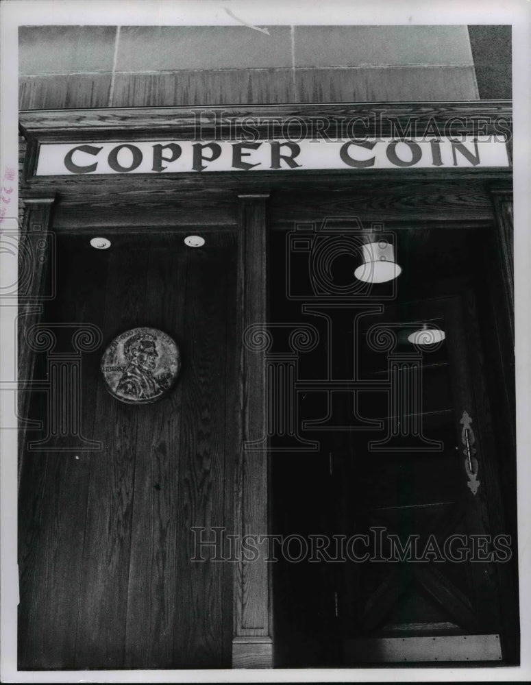 1968 Press Photo Copper Coin Restaurant - Historic Images