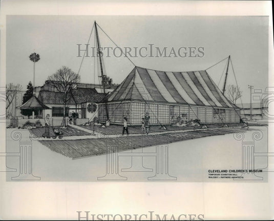1992 Press Photo The Proposed Cleveland Childrens Museum Expansion - cva92249- Historic Images