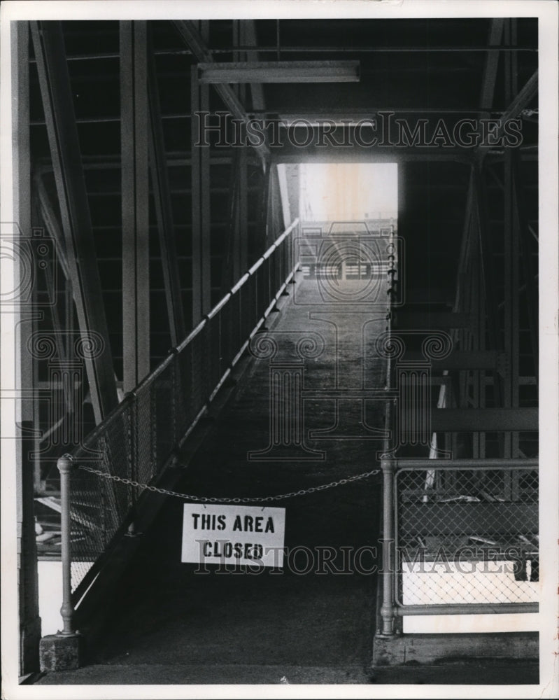 1969 Press Photo Stadium Interior- Historic Images