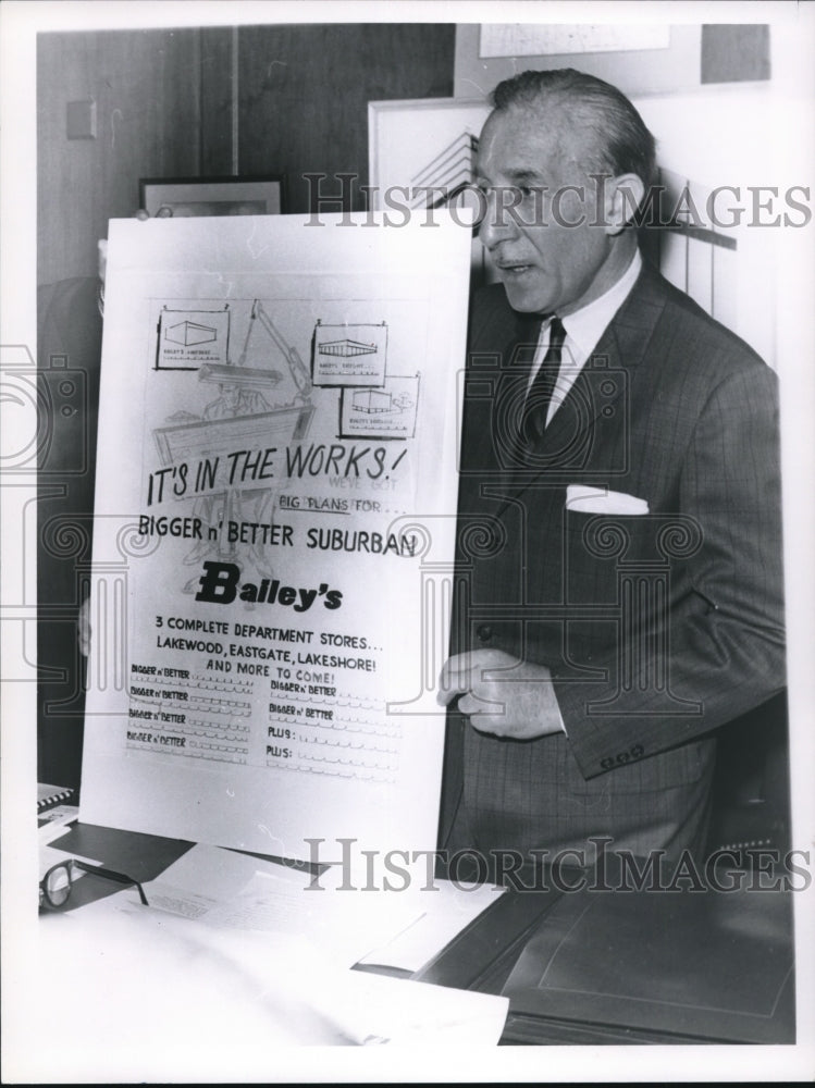 1962 Press Photo Nat Apple lawn, Pres. Bailey, press conference - that Bailey - Historic Images