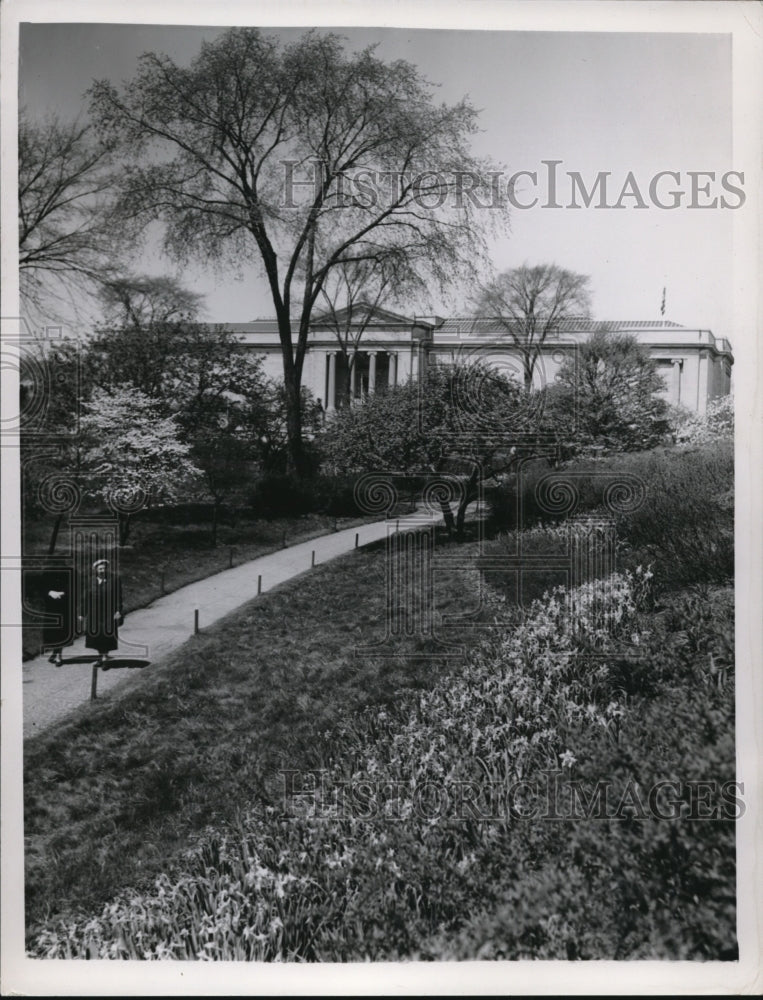 1952 Press Photo Cleveland Museum of Art- Historic Images