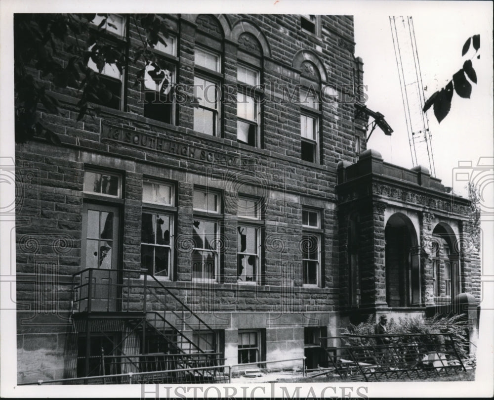 1968 Press Photo Old South High School.- Historic Images