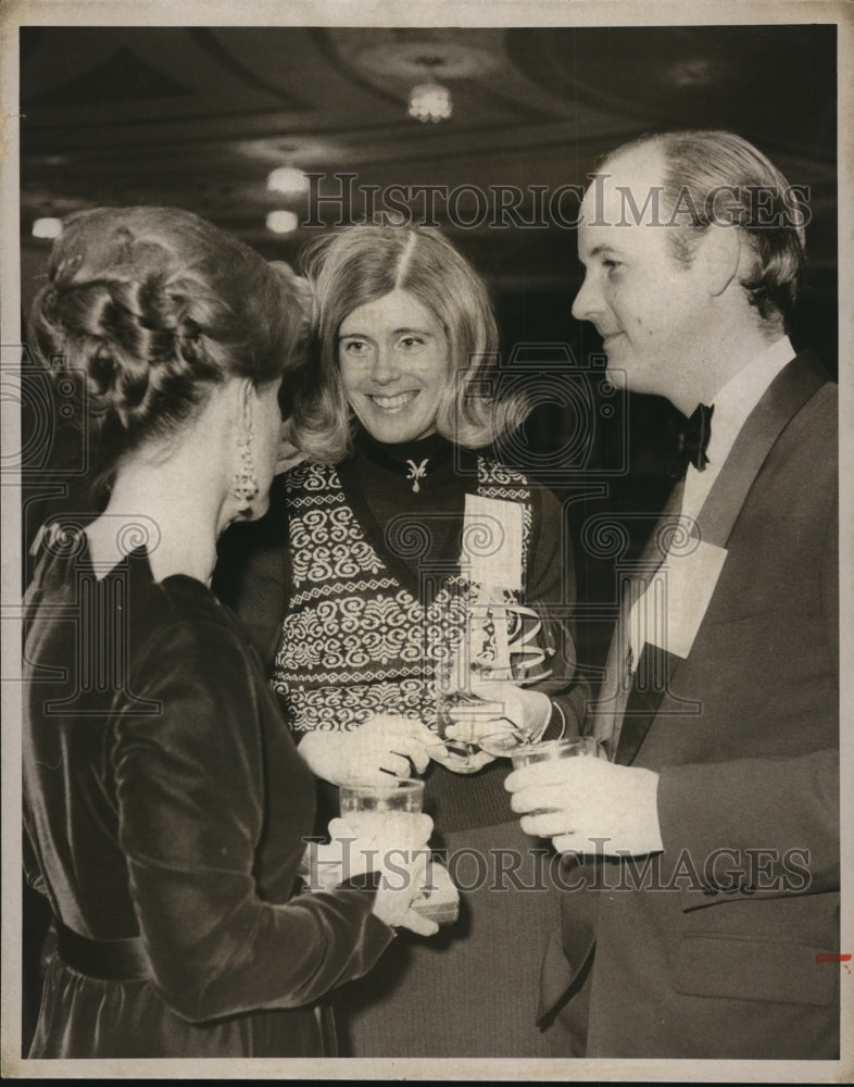 1973 Press Photo Mrs Kenneth I. Felderman, president of the Junior League of Cle- Historic Images