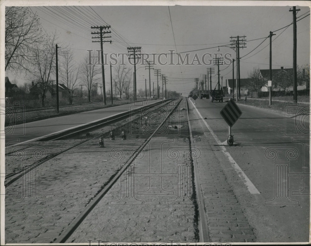 1951 Press Photo Broadview Rd near Slate- Historic Images