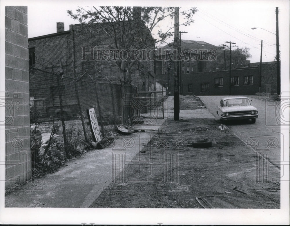 1967 Press Photo Street Grand Avenue after cleanup- Historic Images