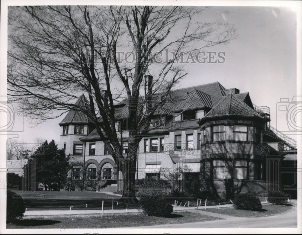 1964 Press Photo Bay View Hospital Hospital in Cleveland.- Historic Images