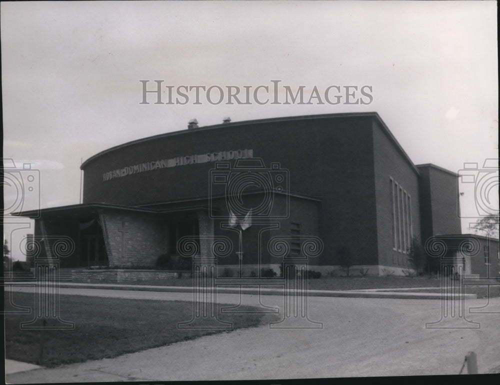 1952 Press Photo New Hoban-Dominican High School for Girls at 17900 Harvard Ave- Historic Images