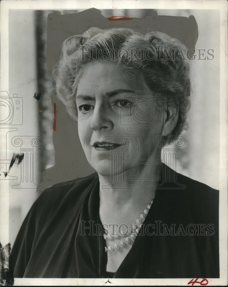 1955 Press Photo Actress Ethel Barrymore - Historic Images