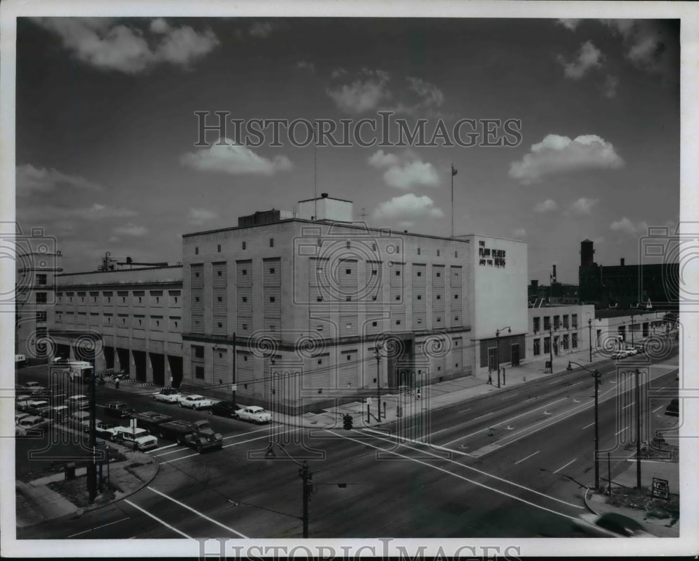 1958 Press Photo Exterior of the Forest City Publishing Company- Historic Images