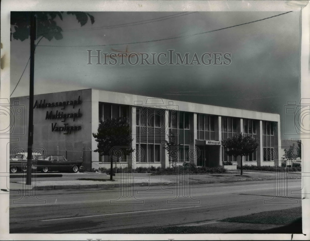 1962 Press Photo City Owned Addressograph-Multigraph Building- Historic Images