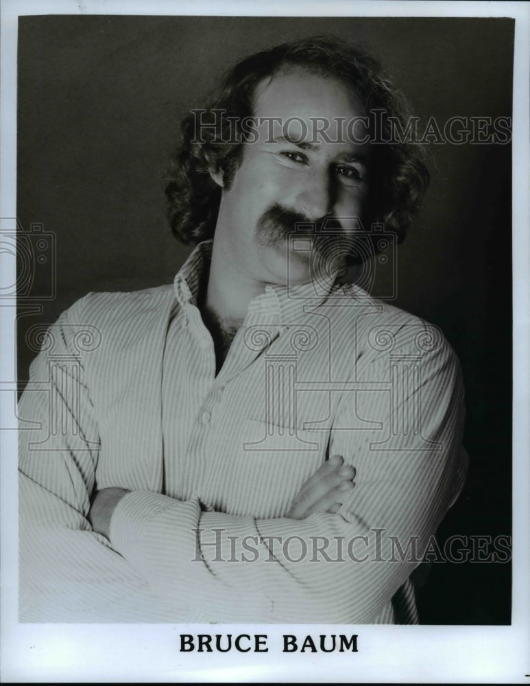 1990 Press Photo Bruce Baum, American comedian - Historic Images