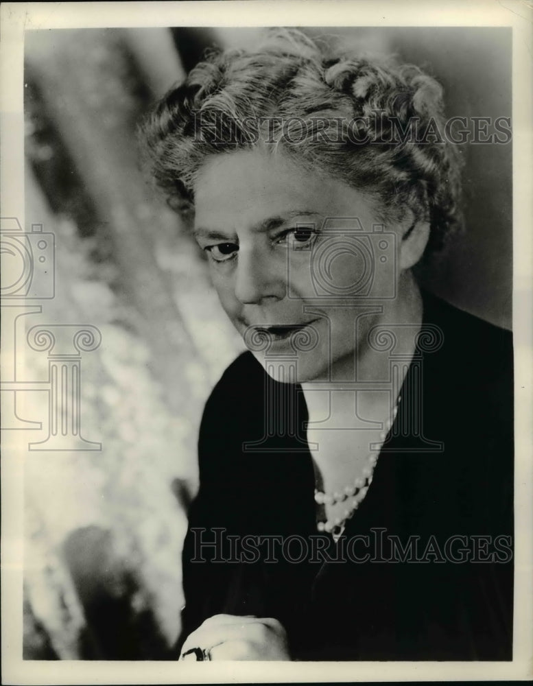 1955 Press Photo Ethel Barrymore, American actress- Historic Images