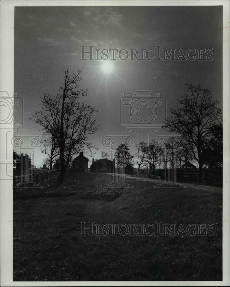 1965 Press Photo Civil War Wilmer McLean home where General Lee signed surrender- Historic Images