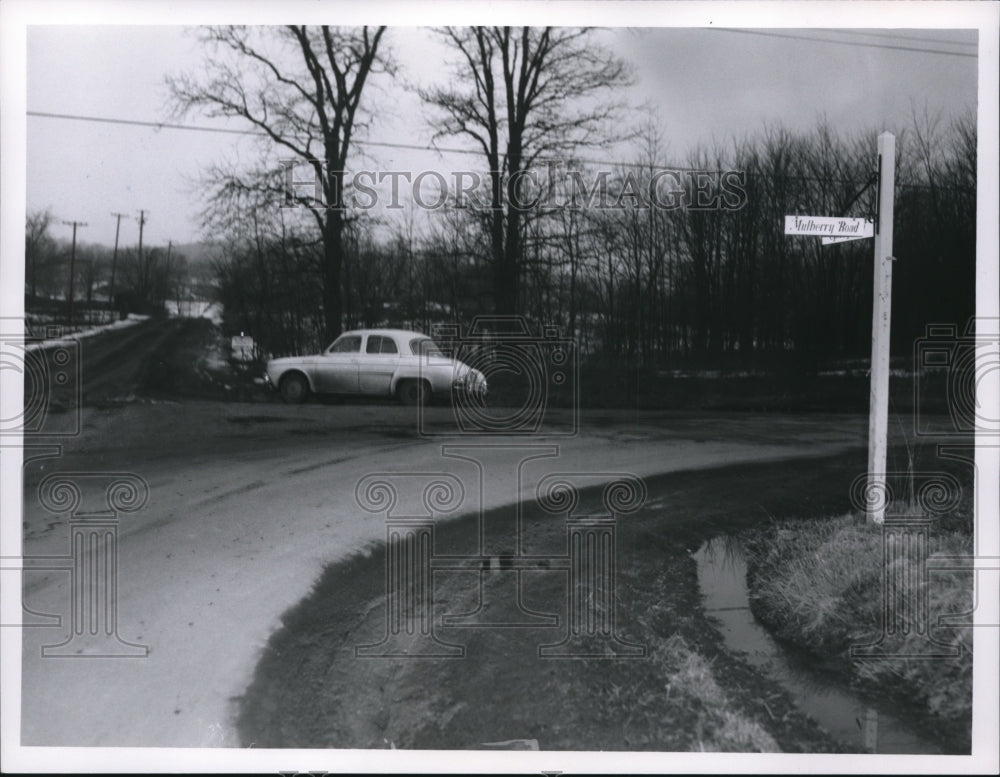 1961 Press Photo Mulberry Road in Cleveland- Historic Images