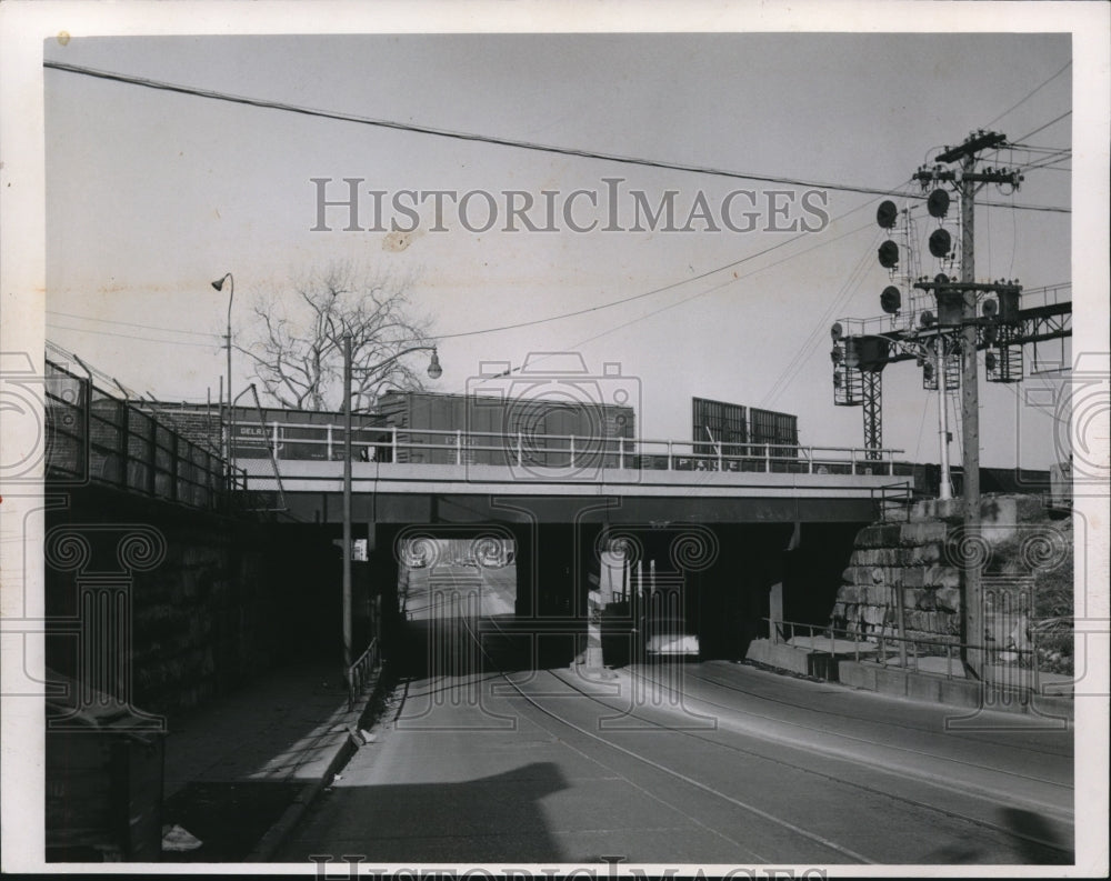 1959 Press Photo Memphis Street, Near Bellaire South - 117th- Historic Images