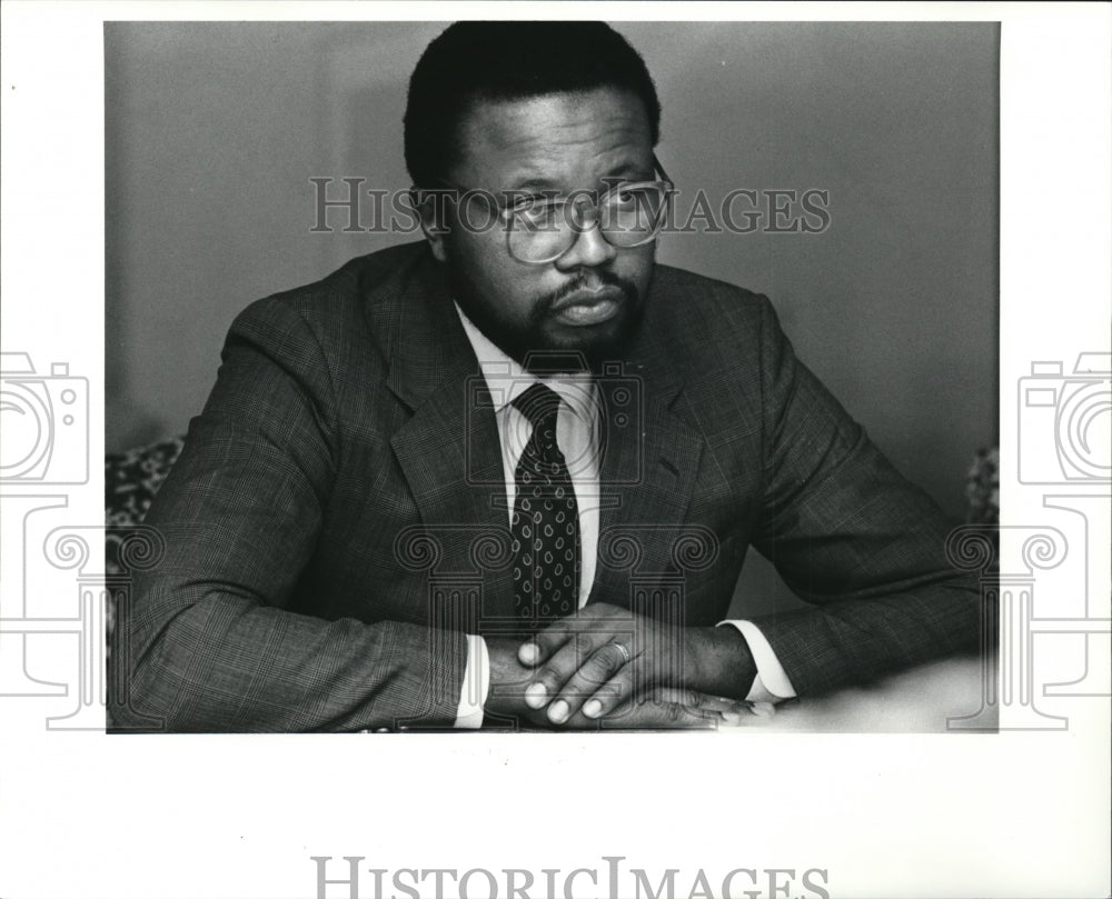 1990 Press Photo Terrence E. Copeland Lawyers - Pres. of Citizen's League- Historic Images