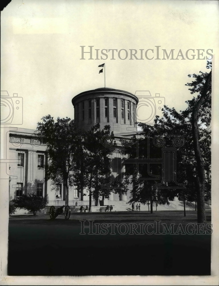 1961 Press Photo Columbus Capitol building- Historic Images