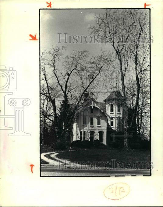1980 Press Photo Typical old house in Hudson Ohio - cvb02729- Historic Images