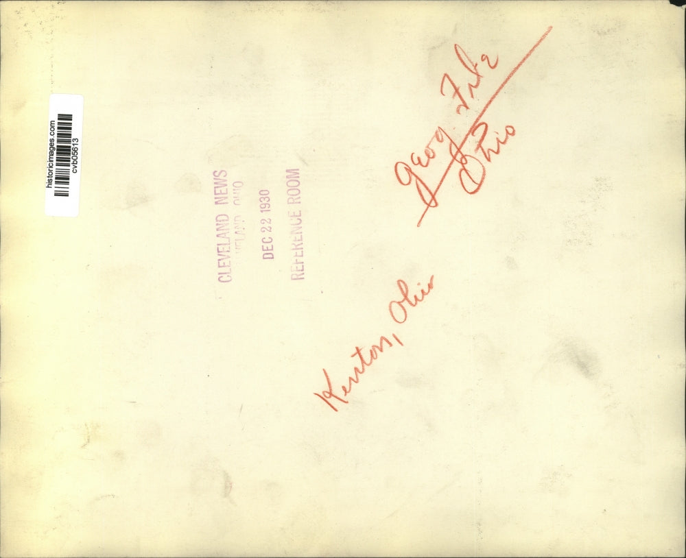 1930 Press Photo Kenton, Ohio . - cvb05613