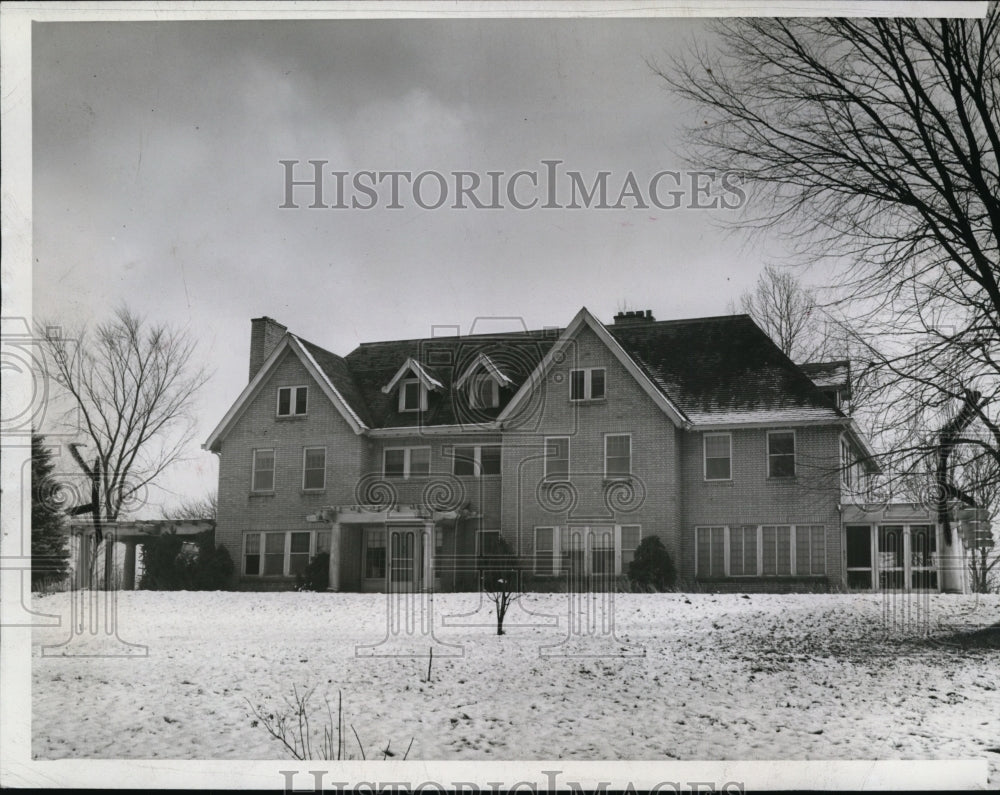 1942 Press Photo Order of Our Lady of Mercy monastery, Middleburg Heights, Ohio- Historic Images