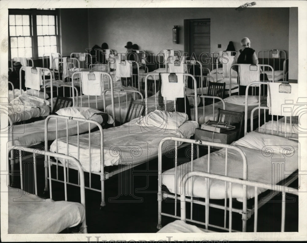 1936 Press Photo Warrensville Infirmary, Warrensville, Ohio. - cvb06144- Historic Images