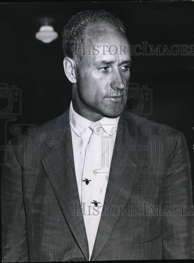 1954 Press Photo Donald J Ahern from the Prosecutors office - cvb07001- Historic Images