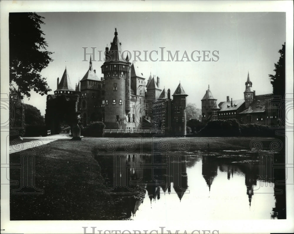 1962 Press Photo Rothchild&#39;s de Haar in Haarzuylens one of the famous castle - Historic Images