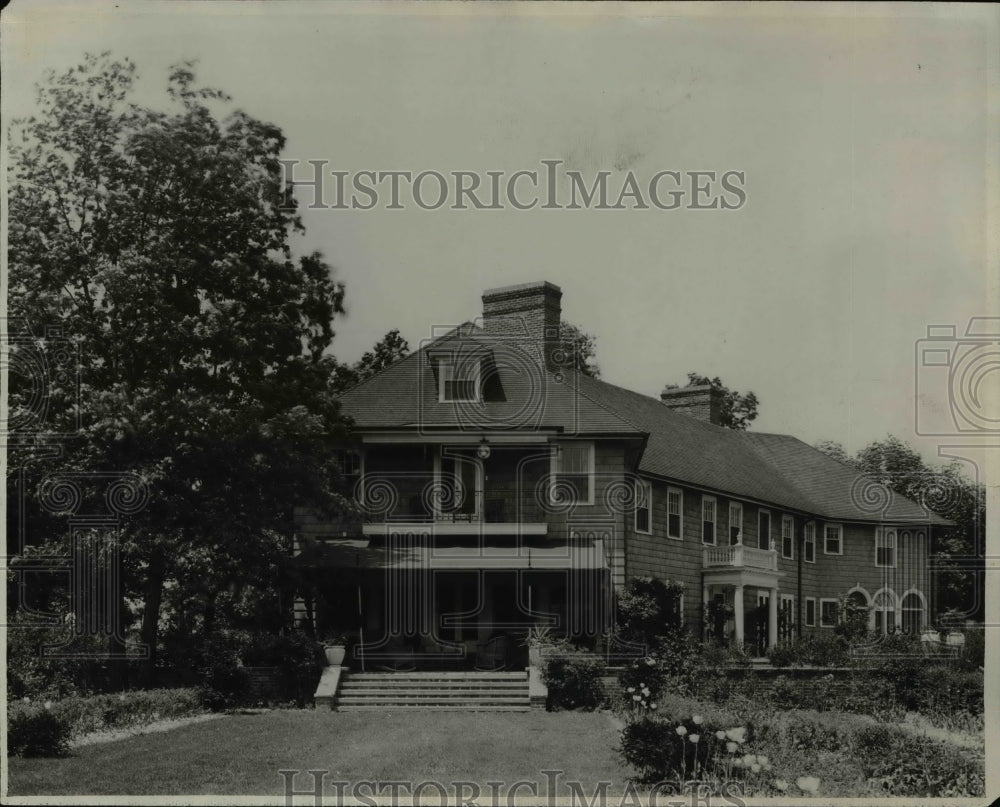 1927 Press Photo Mark Hanna Residences-Independence Ohio- Historic Images