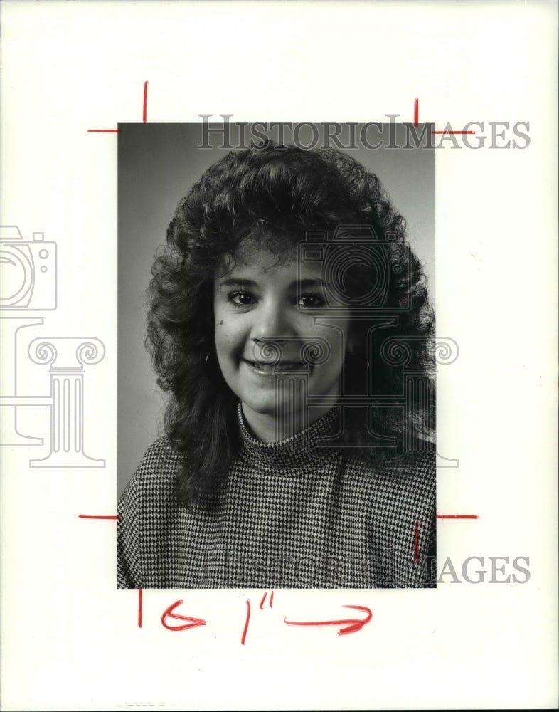 1990 Press Photo Michelle Puskar - cvb08316