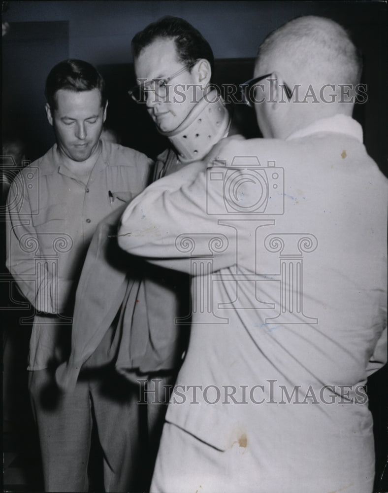 1954 Press Photo Dr. Samuel Sheppard-murder trial case hearing - cvb09802- Historic Images
