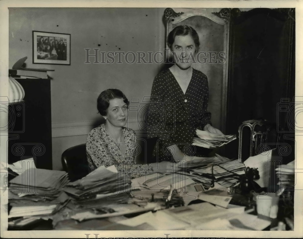 1932 Press Photo Will be secretaries to the next president - cvb11075- Historic Images